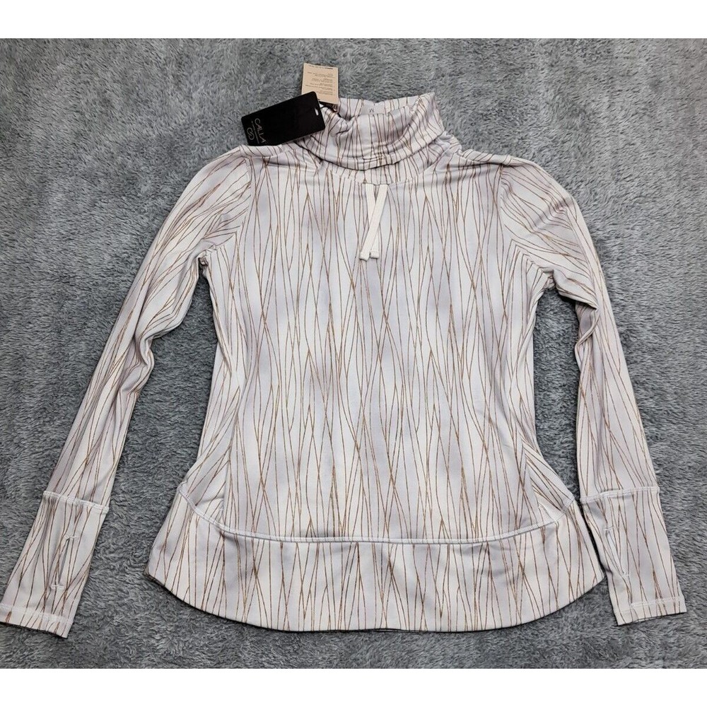 New Calia By Carrie Underwood Pullover Sz Medium Turtleneck Sweatshirt Entwined - Picture 2 of 16